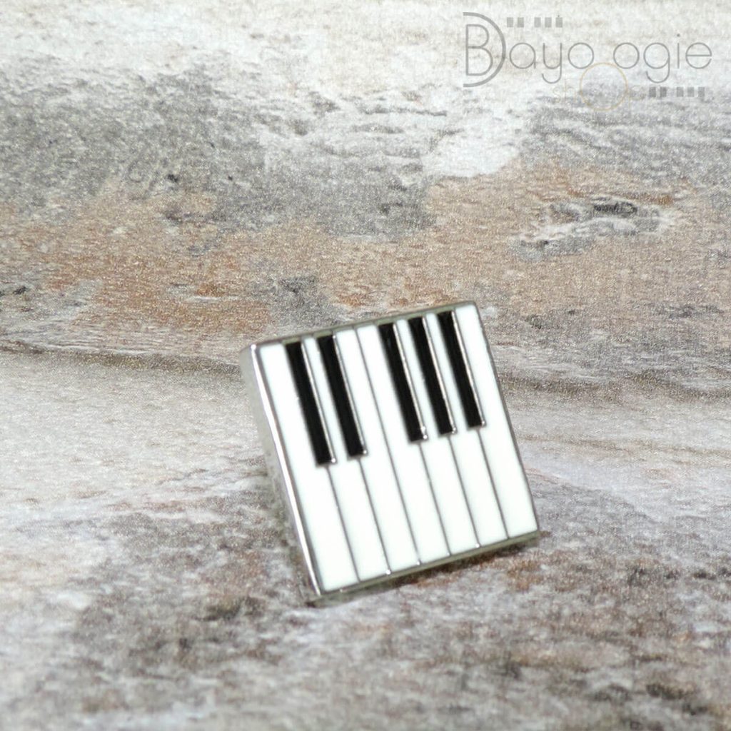 Anstecknadel PIANO kleiner Pin mit Klavier Tastatur