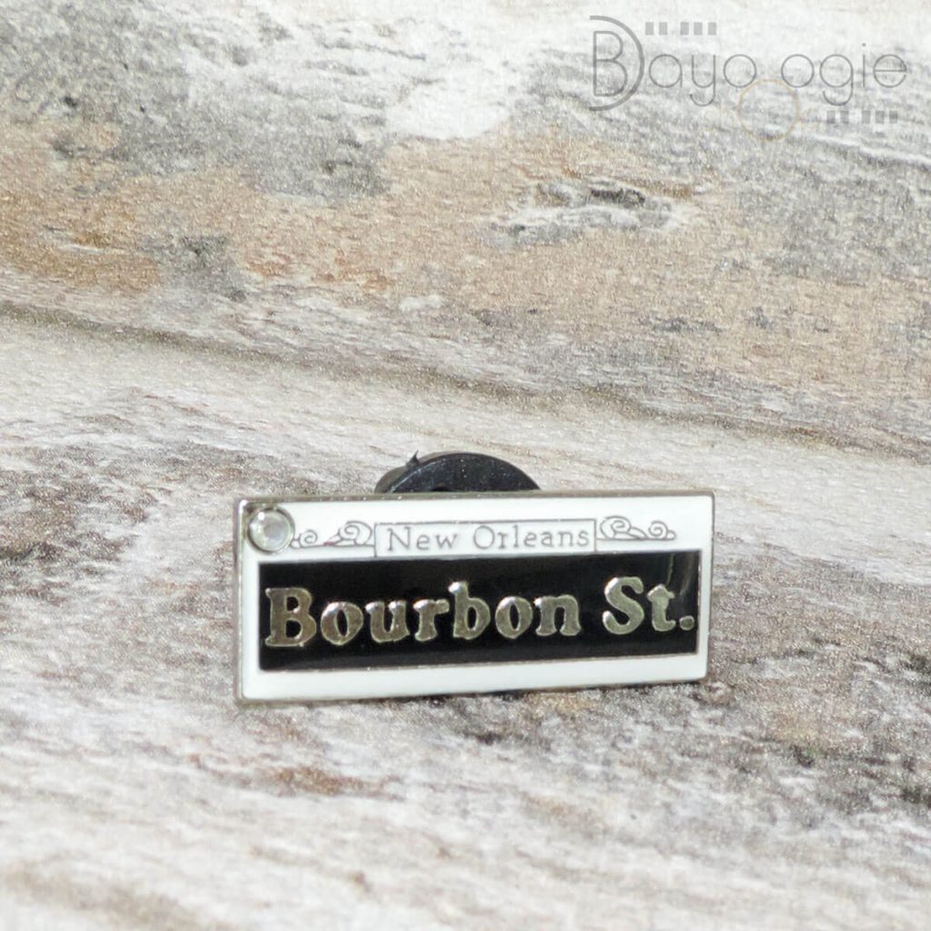 Anstecknadel BOURBON STREET New Orleans Pin