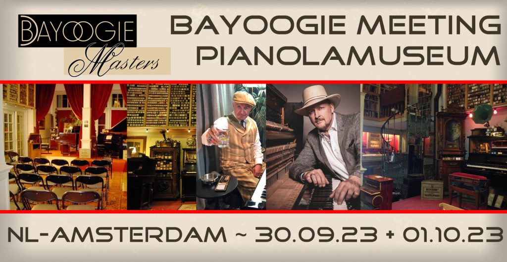 30.09.23 + 01.10.23
Bayoogie Meeting 2023
NL-Amsterdam 
Kombi-Ticket

Normalpreis: 149,--
Bayoogie`s: 88,--
