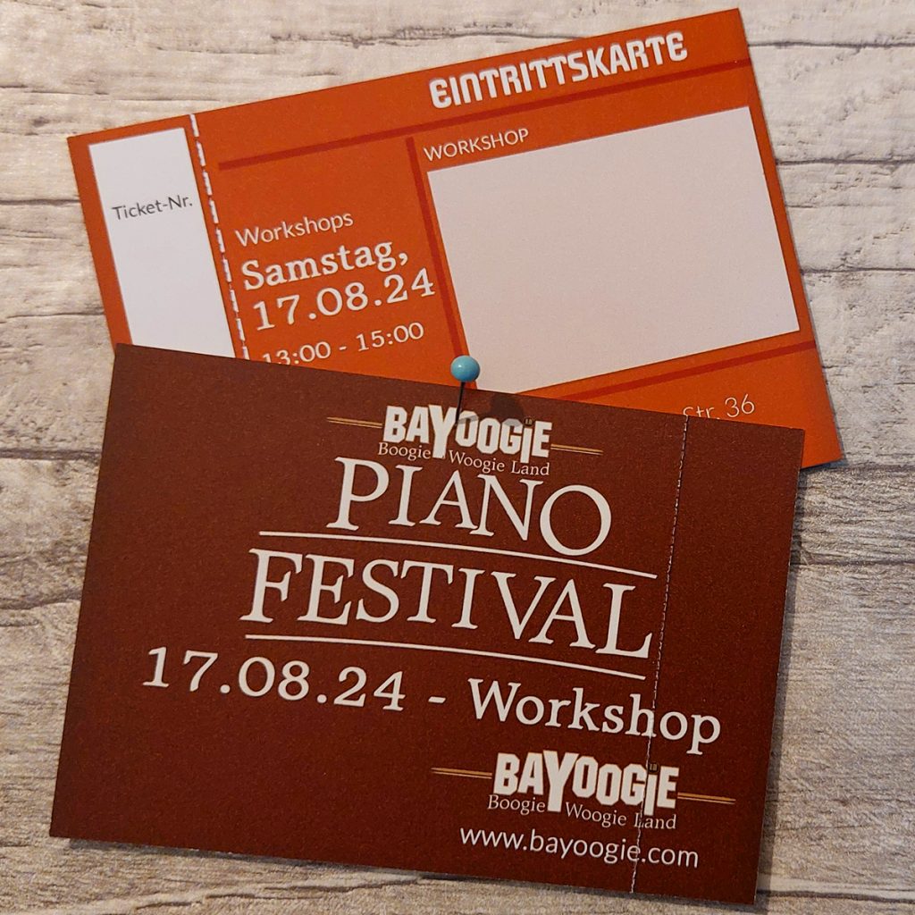Piano Workshops
Bayoogie Piano Festival 2024
17.08.24 D-Moers - Schloß Lauersfort